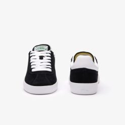 Sneakers | LACOSTE Sneakers Baseshot Femme En Cuir Velours