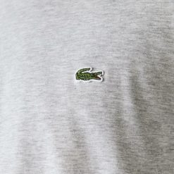 T-Shirts | LACOSTE T-Shirt Col Rond En Jersey De Coton Pima Uni