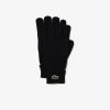 Echarpes & Etoles | LACOSTE Gants Unies Lacoste En Jersey De Laine