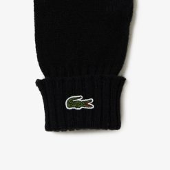 Echarpes & Etoles | LACOSTE Gants Unies Lacoste En Jersey De Laine