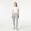 Pantalons & Shorts | LACOSTE Pantalon De Survetement Femme Imprime Floque Lacoste