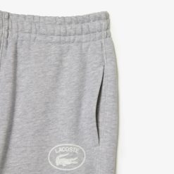 Pantalons & Shorts | LACOSTE Pantalon De Survetement Femme Imprime Floque Lacoste