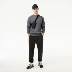 Sweatshirts | LACOSTE Sweatshirt Jogger En Molleton Gratte