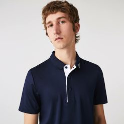 Vetements De Sport | LACOSTE Polo Homme Golf Lacoste Sport En Jersey Technique