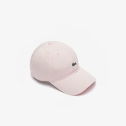 Chapeaux & Casquettes | LACOSTE Casquette Unie Unie Lacoste En Twill De Coton Biologique