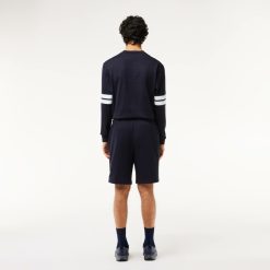 Pantalons & Shorts | LACOSTE Short Jogger Regular Fit Avec Imprime Lacoste