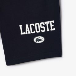 Pantalons & Shorts | LACOSTE Short Jogger Regular Fit Avec Imprime Lacoste