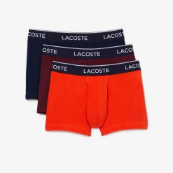 Sous-Vetements & Vetements D'Interieur | LACOSTE Lot De 3 Boxers Courts Casual Unis