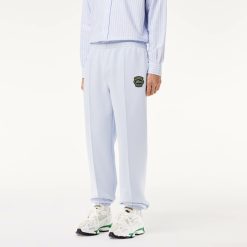 Pantalons & Shorts | LACOSTE Pantalon De Survetement Jogger En Double Face Pique