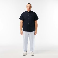 Pantalons & Shorts | LACOSTE Pantalon De Survetement Jogger En Double Face Pique