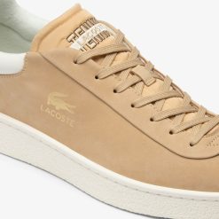 Sneakers | LACOSTE Sneakers Baseshot Premium Homme En Cuir