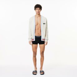 Sous-Vetements & Vetements D'Interieur | LACOSTE Lot De 3 Boxers Courts Casual Unis