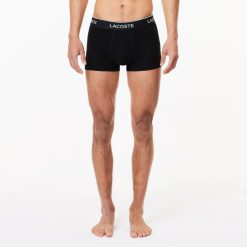 Sous-Vetements & Vetements D'Interieur | LACOSTE Lot De 3 Boxers Courts Casual Unis