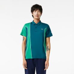 Vetements De Sport | LACOSTE Polo Homme Lacoste Sport X Novak Djokovic Color-Block Regular Fit