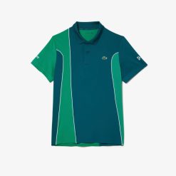 Vetements De Sport | LACOSTE Polo Homme Lacoste Sport X Novak Djokovic Color-Block Regular Fit