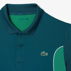 Vetements De Sport | LACOSTE Polo Homme Lacoste Sport X Novak Djokovic Color-Block Regular Fit