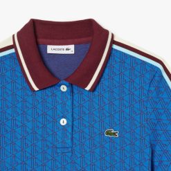 Polos | LACOSTE Polo Slim Fit Jacquard Monogramme Lacoste