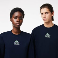 Sweatshirts | LACOSTE Sweatshirt Jogger Avec Imprime Signature