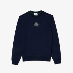 Sweatshirts | LACOSTE Sweatshirt Jogger Avec Imprime Signature