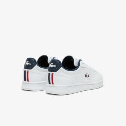 Sneakers | LACOSTE Sneakers Carnaby Pro Femme Lacoste En Cuir Tricolores