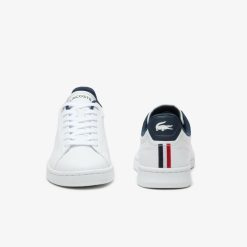 Sneakers | LACOSTE Sneakers Carnaby Pro Femme Lacoste En Cuir Tricolores