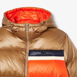 Manteaux & Vestes | LACOSTE Doudoune Reversible En Duvet Detail Color-Block