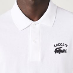 Polos | LACOSTE Polo Regular Fit Coton Stretch Broderie Lacoste