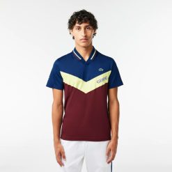 Vetements De Sport | LACOSTE Polo Lacoste Tennis X Daniil Medvedev Slim Fit Effet Sans Couture