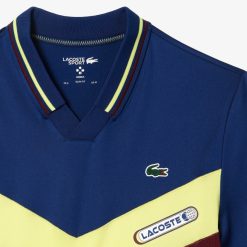 Vetements De Sport | LACOSTE Polo Lacoste Tennis X Daniil Medvedev Slim Fit Effet Sans Couture