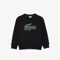 Vetements Fille | LACOSTE Sweatshirt Jogger Avec Imprime Signature