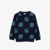 Vetements Fille | LACOSTE Sweatshirt Avec Imprime Contraste