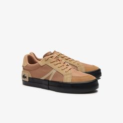 Sneakers | LACOSTE Sneakers L004 Homme En Textile Color-Block