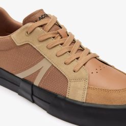 Sneakers | LACOSTE Sneakers L004 Homme En Textile Color-Block