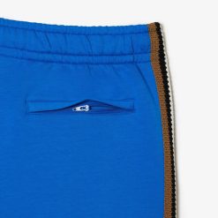 Survetements | LACOSTE Pantalon De Survetement Paris Bandes Contrastees Fabrique En France