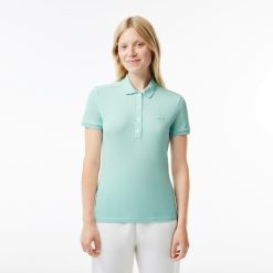 Polos | LACOSTE Polo L.12.D Slim Fit En Mini Pique Stretch