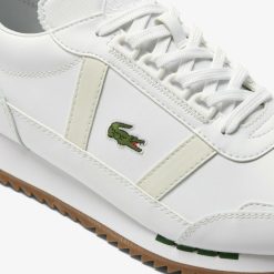 Sneakers | LACOSTE Sneakers Partner Retro Homme Lacoste En Textile, Detail Au Talon