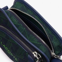 Sacs A Bandouliere | LACOSTE Sac Bandouliere Heritage Jacquard Monogramme