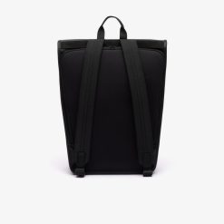 Sacs A Dos | LACOSTE Sac A Dos Naos A Roll-Top Avec Poche Ordinateur