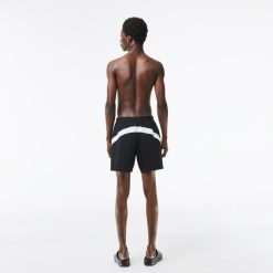 Maillots De Bain | LACOSTE Short De Bain Color-Block Homme Lacoste En Polyamide Recycle