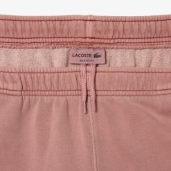 Pantalons & Shorts | LACOSTE Pantalon De Survetement Jogger En Molleton De Coton