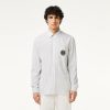 Chemises | LACOSTE Chemise Rayee Avec Badge