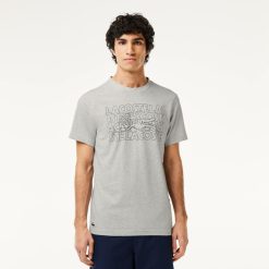 Vetements De Sport | LACOSTE T-Shirt Sport Ultra-Dry Avec Imprime