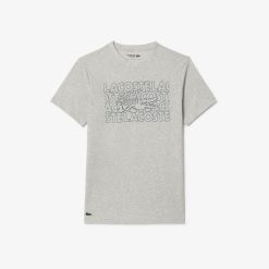 Vetements De Sport | LACOSTE T-Shirt Sport Ultra-Dry Avec Imprime