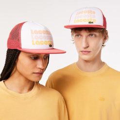 Chapeaux & Casquettes | LACOSTE Casquette Trucker Avec Imprime Lacoste