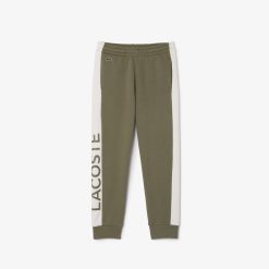 Vetements Fille | LACOSTE Pantalon De Survetement Enfant Lacoste En Coton Biologique Et Polyester Recycle