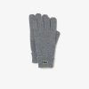 Echarpes & Etoles | LACOSTE Gants Unies Lacoste En Jersey De Laine