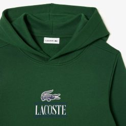 Vetements Garcon | LACOSTE Sweatshirt A Capuche En Coton