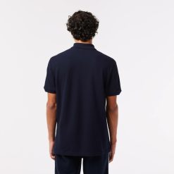 Polos | LACOSTE Polo Regular Fit Coton Stretch Bande Siglee