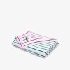 Linge De Maison | LACOSTE Serviette De Plage L Reversible