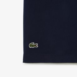 Vetements Garcon | LACOSTE Bermuda Garcon Lacoste En Gabardine Legere De Coton